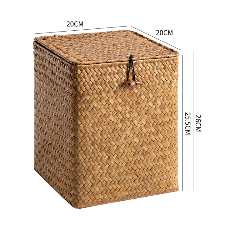 Square Woven Storage Chest Bowlift
