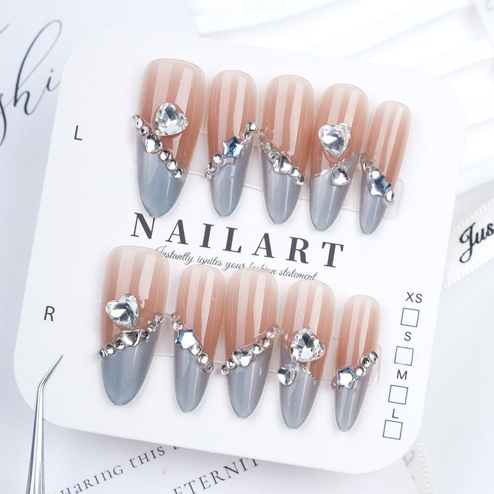 Press-On Leopard Print Nail Tips