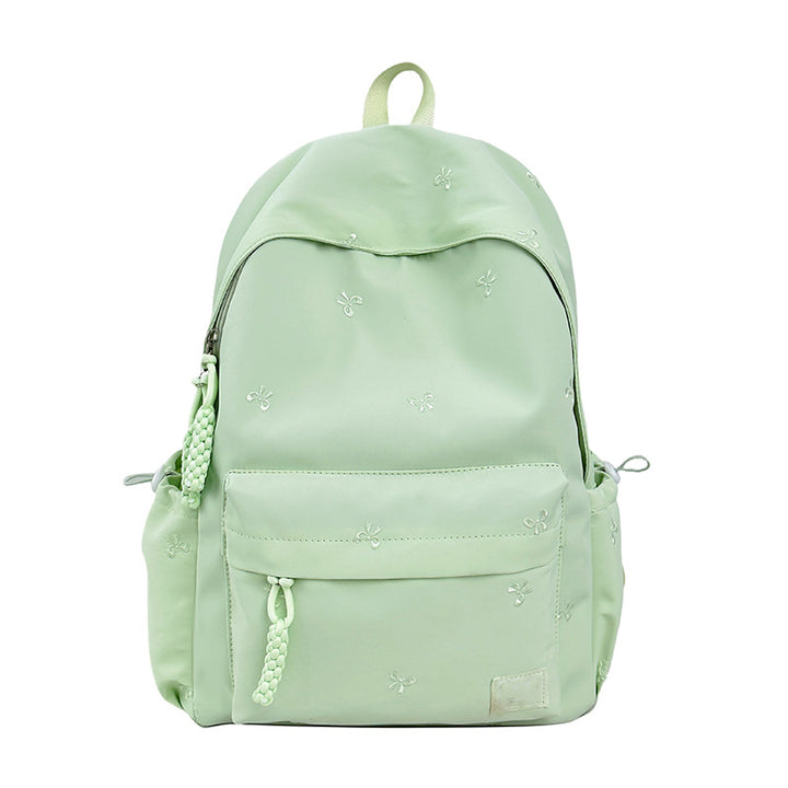 Decorative Embroidered Backpack Bowlift