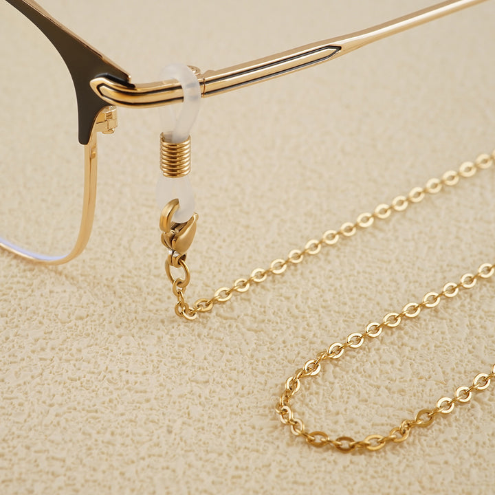 Sleek Minimalist Chain Eyewear Holder Bowlift