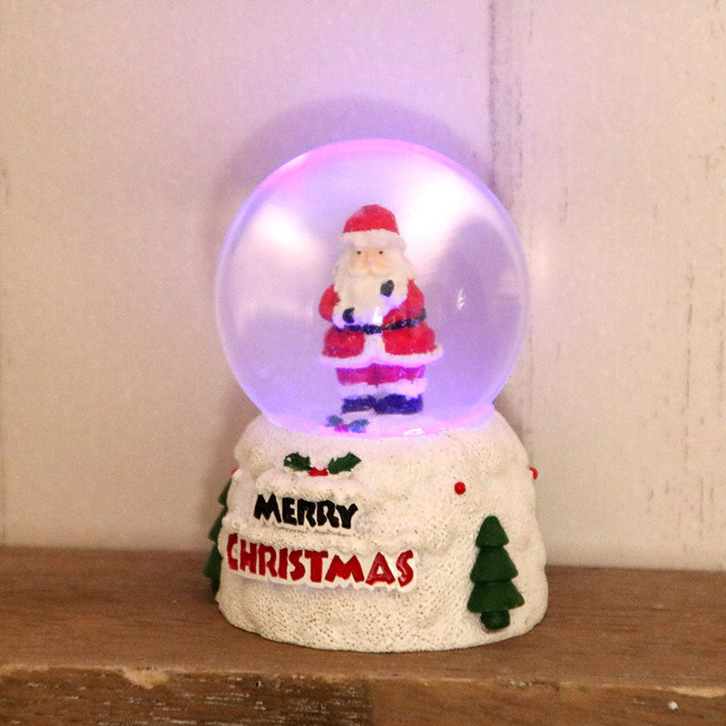 LED Light-Up Santa Figurine Bowlift