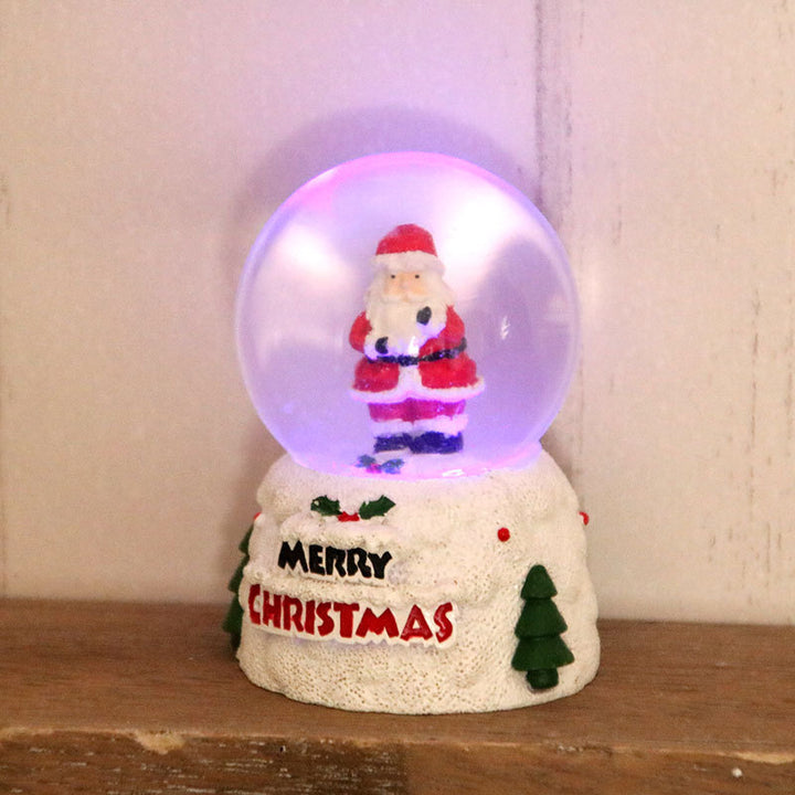 LED Light-Up Santa Figurine Bowlift