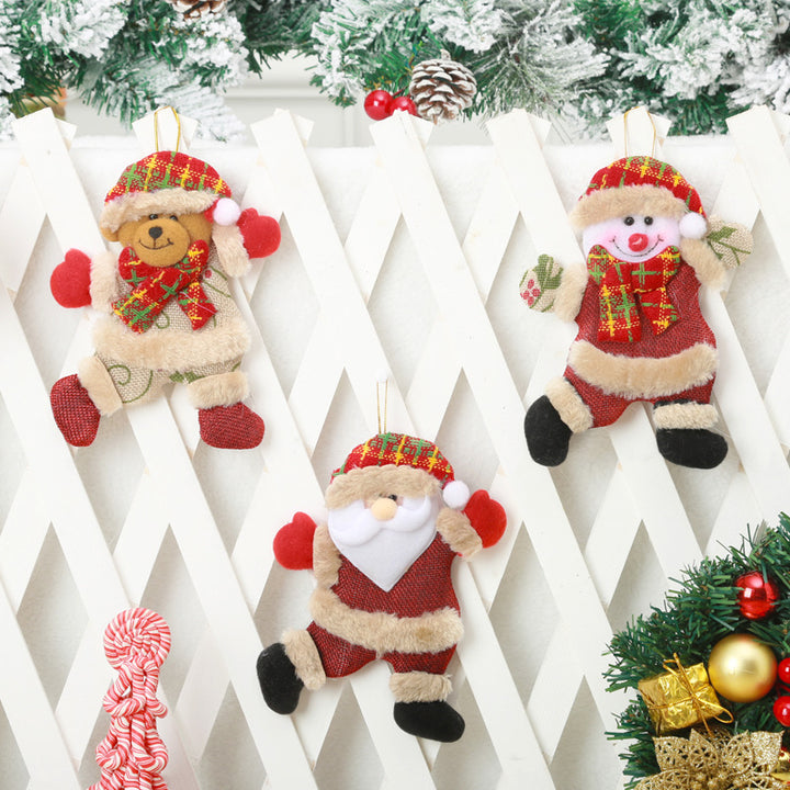 Decorative Santa Claus Pendant Bowlift