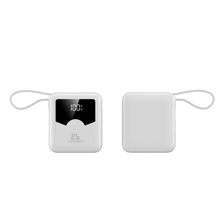 Portable power bank with digital charging display and fast charging function Bowlift