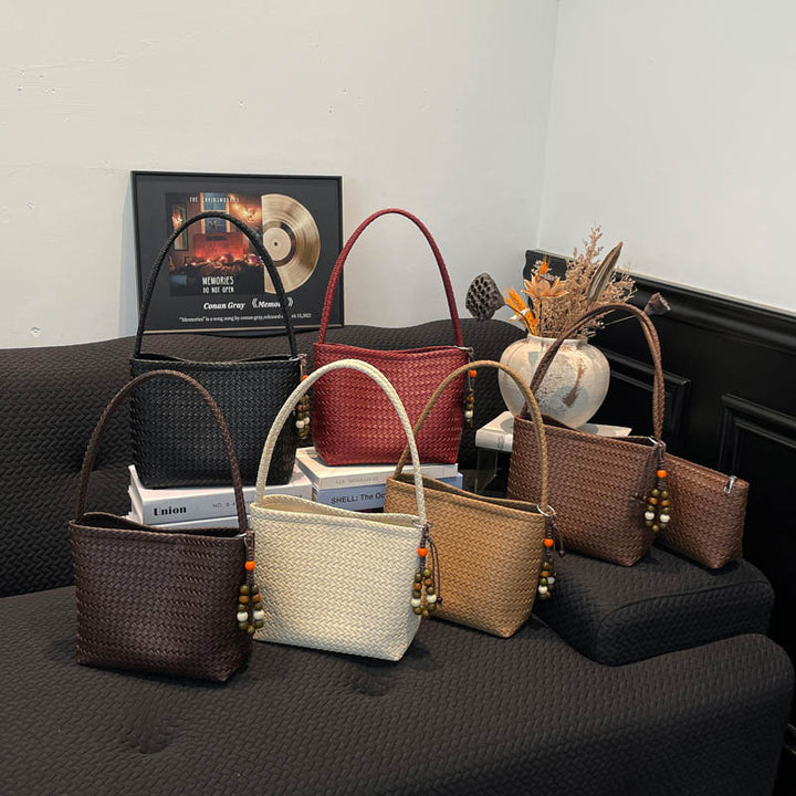 Handcrafted ven Leather Tote Bowlift