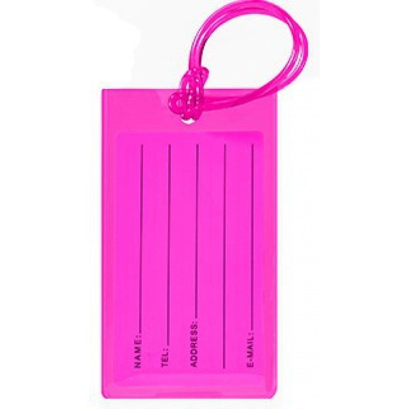 Flexible Travel Identification Tag Bowlift