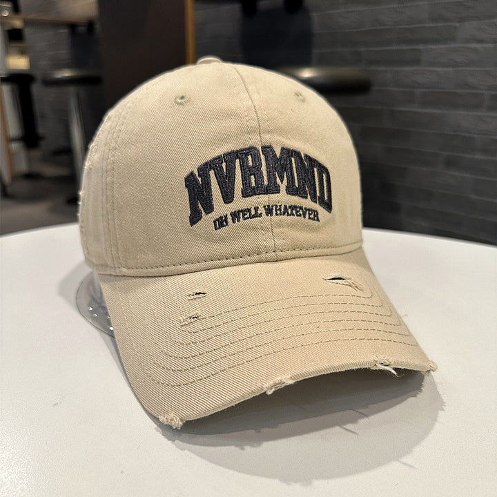 Men's Distressed Graphic Baseball Cap Bowlift