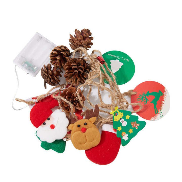 Decorative Christmas light string Bowlift