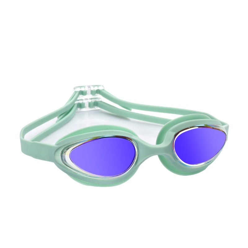 Sport swim goggles with adjustable head strap and UV protection Bowlift