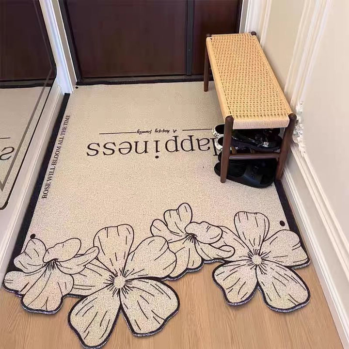 Floral Welcome Mat Bowlift
