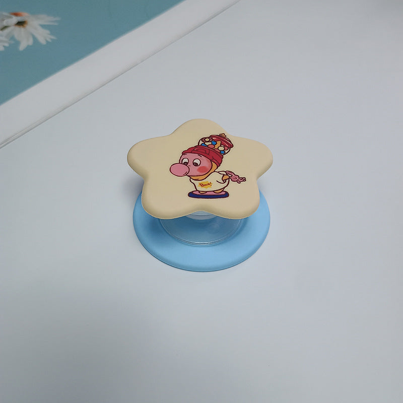 Decorative Star-Shaped Phone Grip Bowlift
