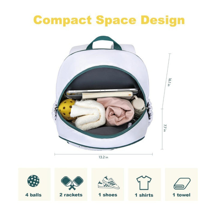 Sports Racket Backpack Bowlift