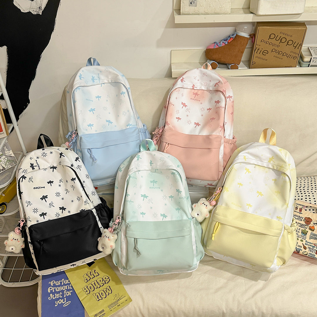 Cute casual backpack with playful butterfly design Bowlift