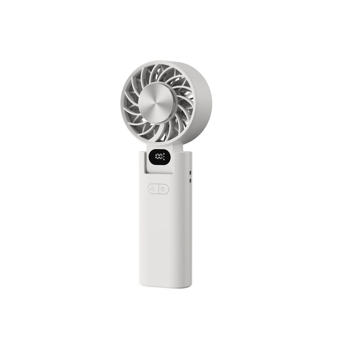 Unisex Rechargeable Handheld Oscillating Fan Bowlift