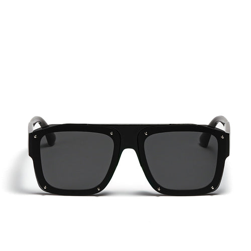 Women's Square Sunglasses with Fashionable Transparent Frame Bowlift