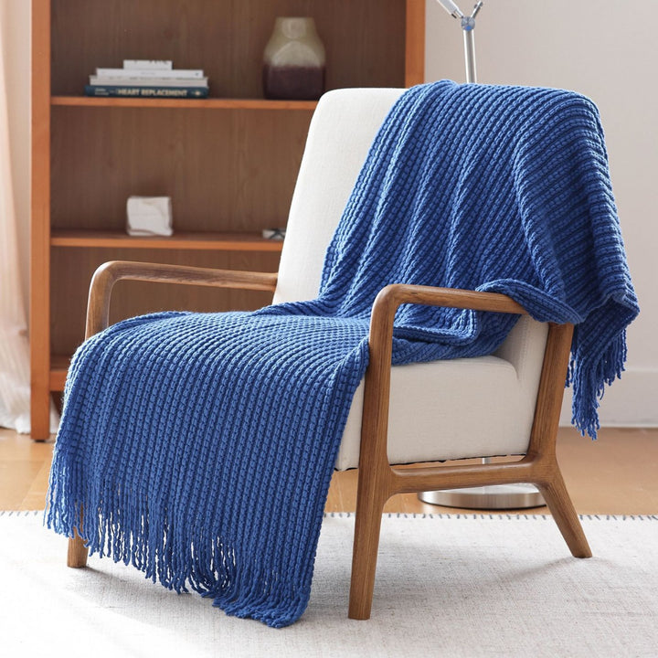Cozy Knit Throw Blanket