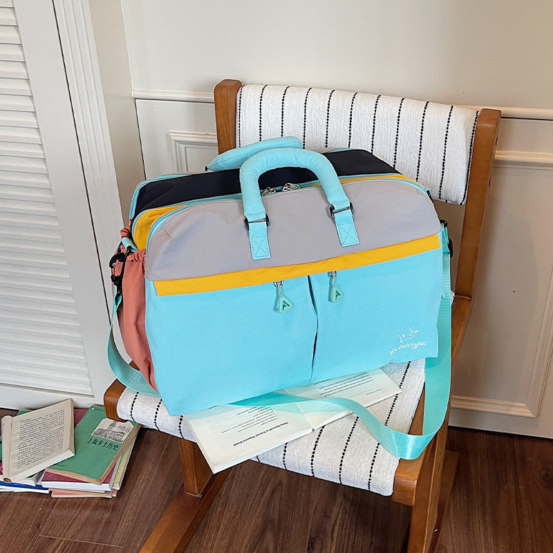 Multi-Pocket Travel Duffle Bag Bowlift