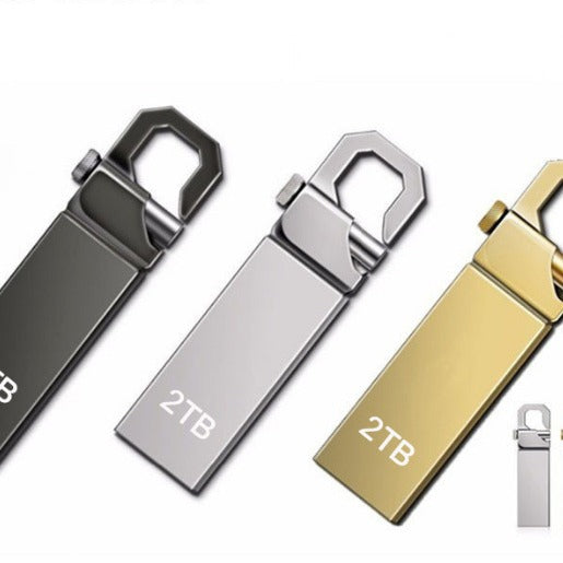 High-Capacity Keychain USB Drive Bowlift