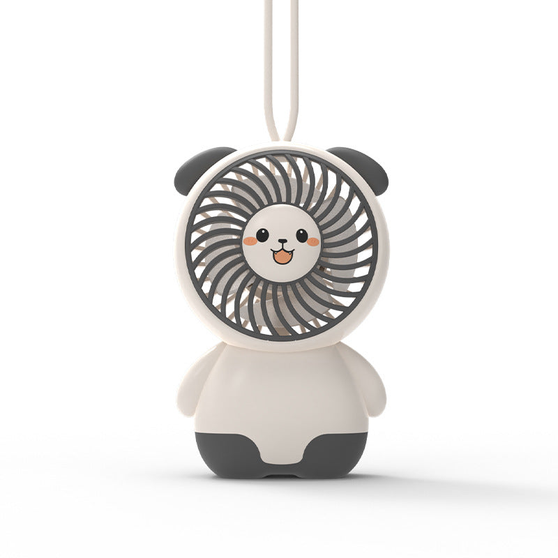 Cute Animal-Themed Handheld Fan Bowlift