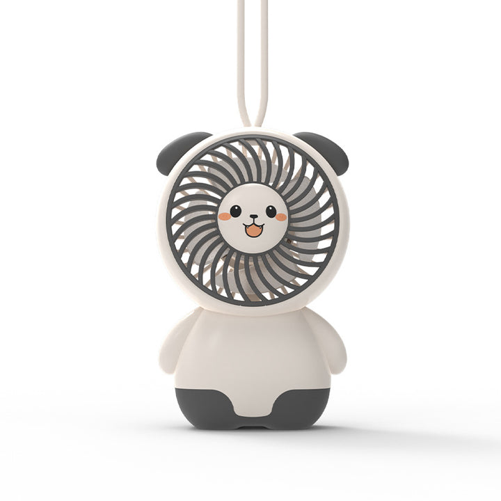 Cute Animal-Themed Handheld Fan Bowlift