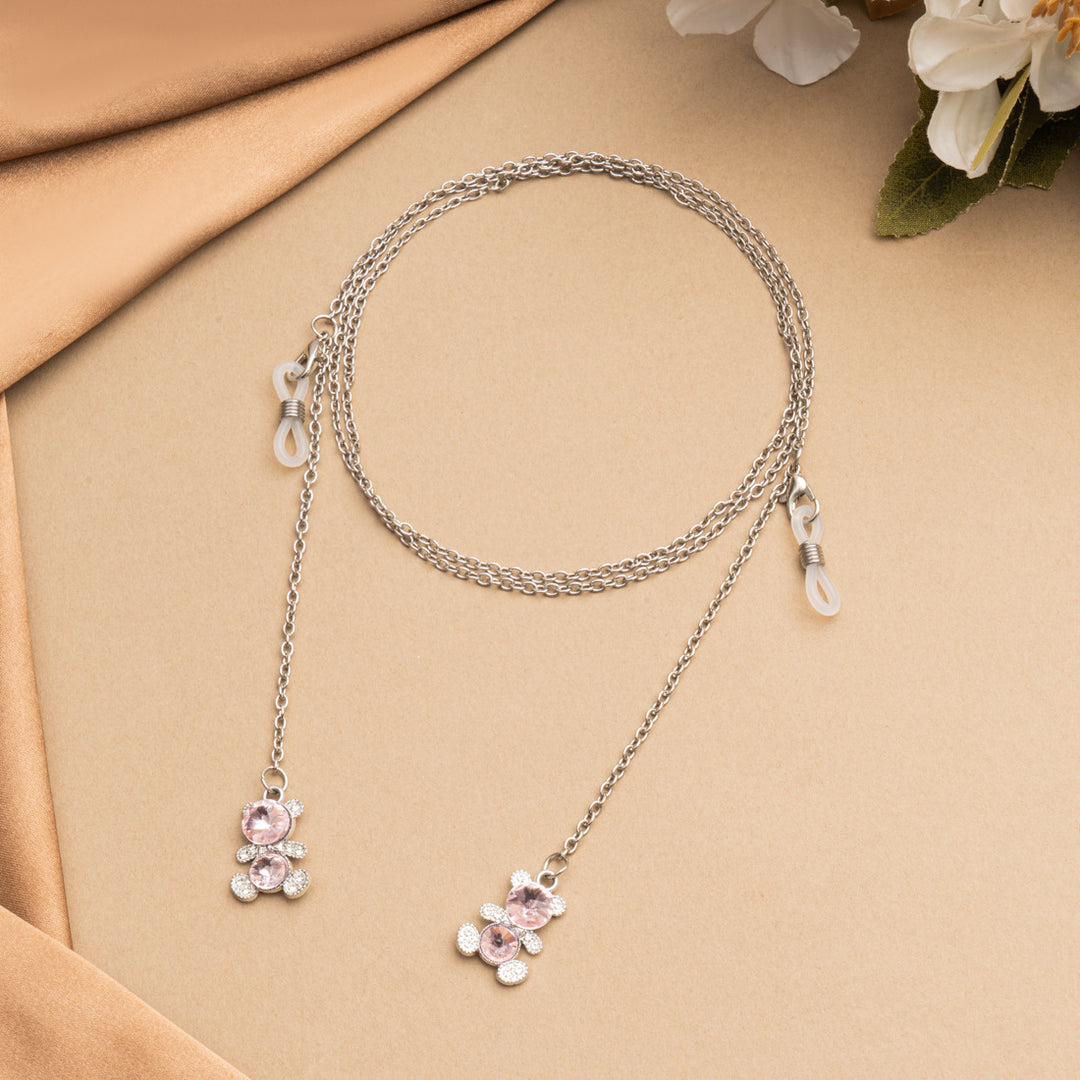 Floral Charm Eyewear Chain Bowlift
