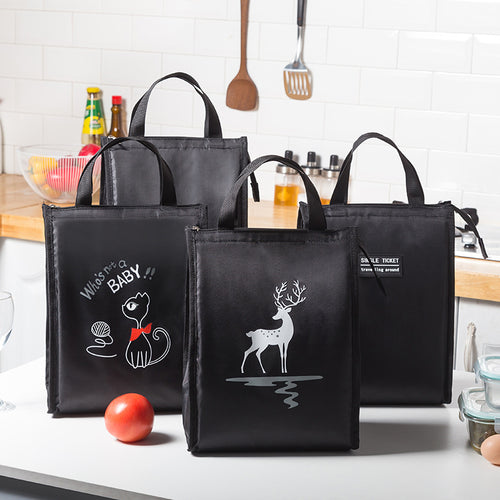 Insulated Lunch Bag with Practical Carry Handle and Stylish Design Bowlift