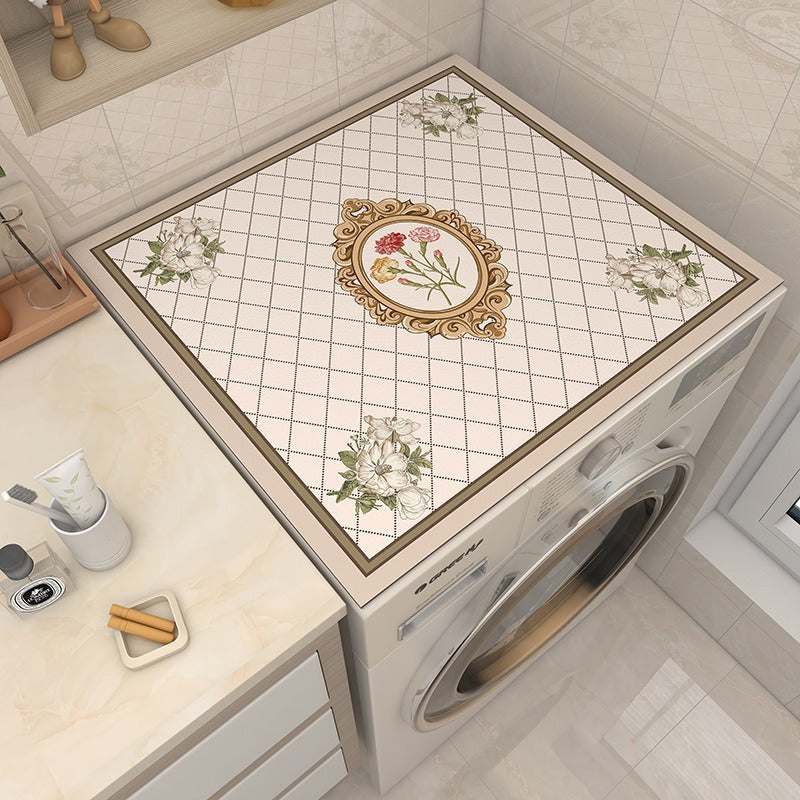 Decorative Washer and Dryer Cover Bowlift