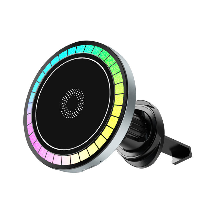 Unisex Magnetic Smartphone Holder with Fast Wireless Charger Bowlift
