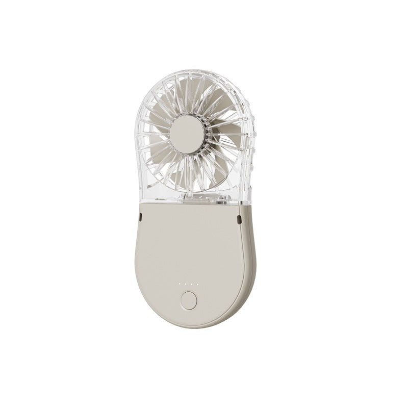 Ladies portable hand fan with ergonomic design Bowlift
