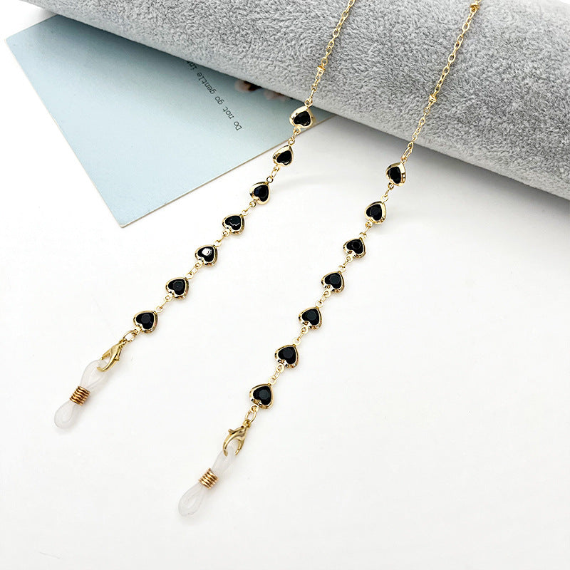 Heart-Shaped Eyewear Chain Bowlift