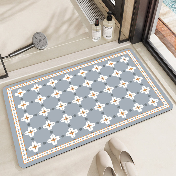 Luxurious Bathroom Floor Mat Bowlift
