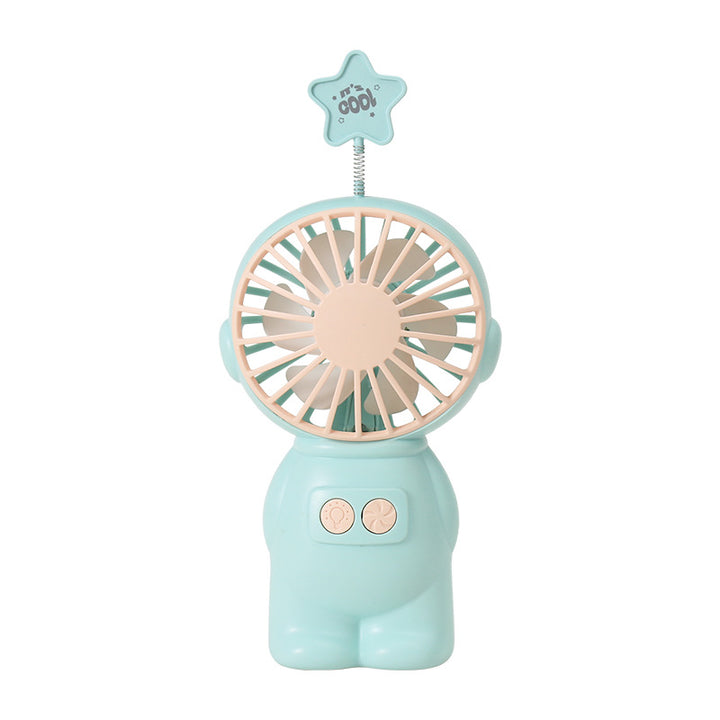 Women Portable Hand Fan in Playful Figure Design Bowlift