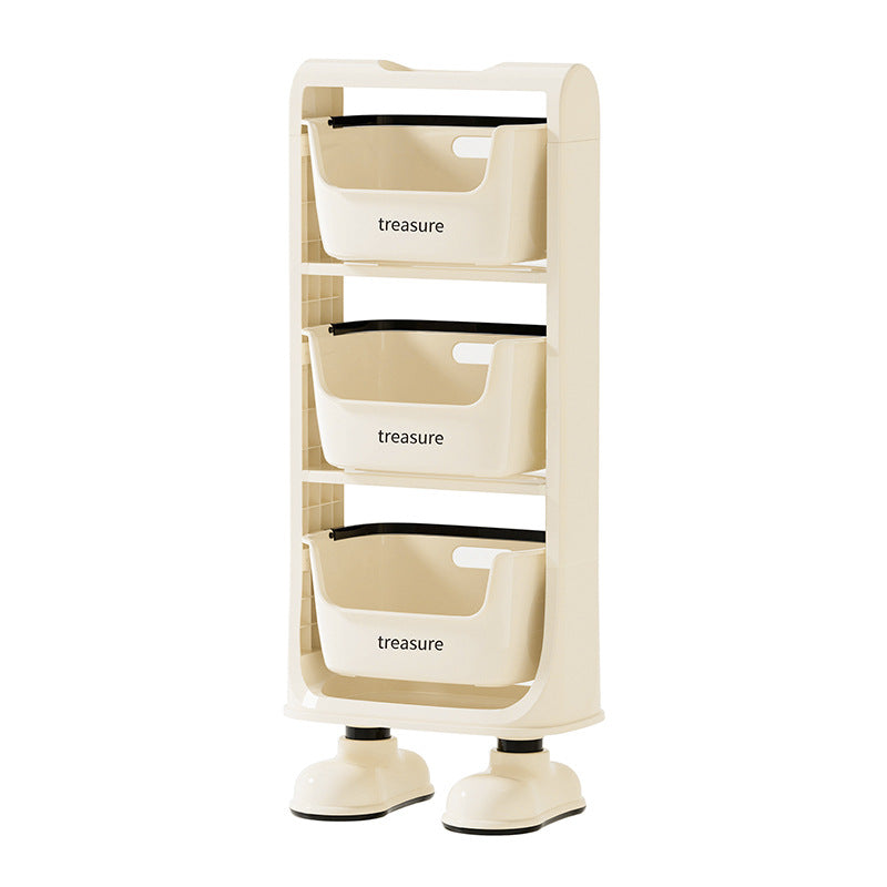 Multi-Tier Storage Organizer with Bins Bowlift