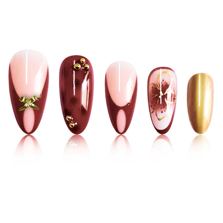Decorative 3D Nail Art Extensions Bowlift