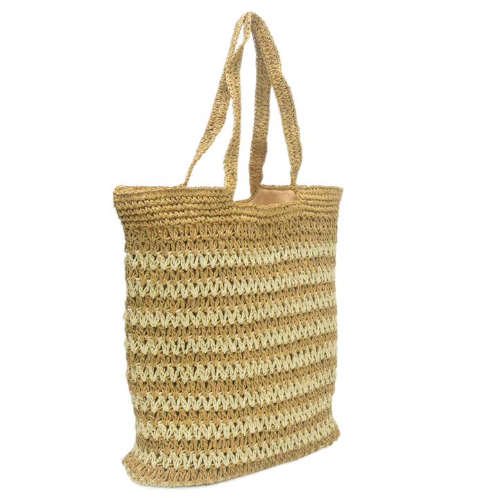 Braided beach bag with breathable structure Bowlift