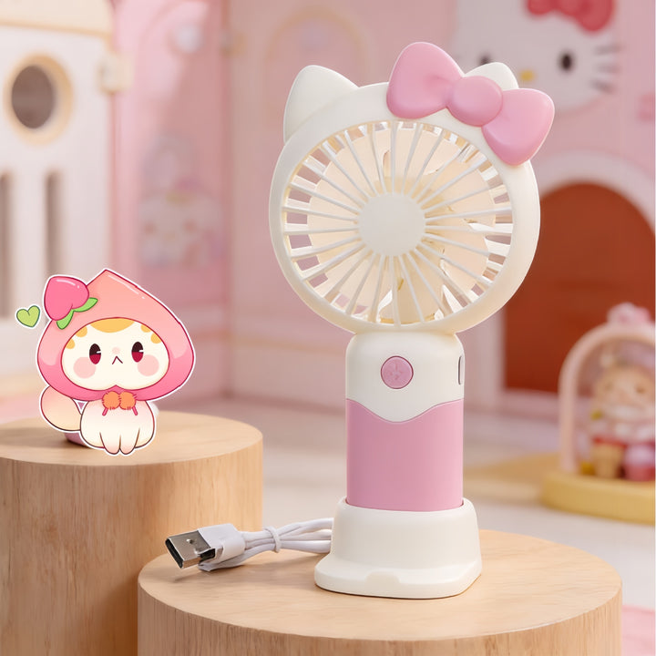 Ladies Portable Mini Fan Bowlift