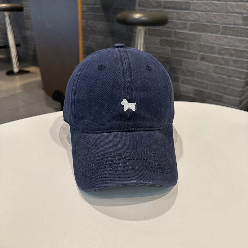 Men's Casual Embroidered Cotton Cap Bowlift
