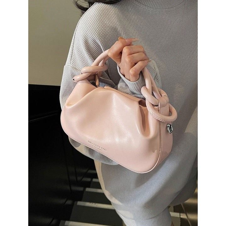 Chic Knotted Handle Handbag Bowlift