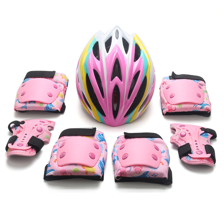 Children's Protective Helmet and Gear Set Bowlift