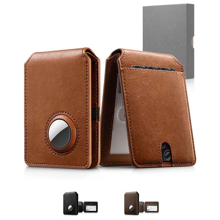 RFID Block Shield Leather Cardholder Bowlift