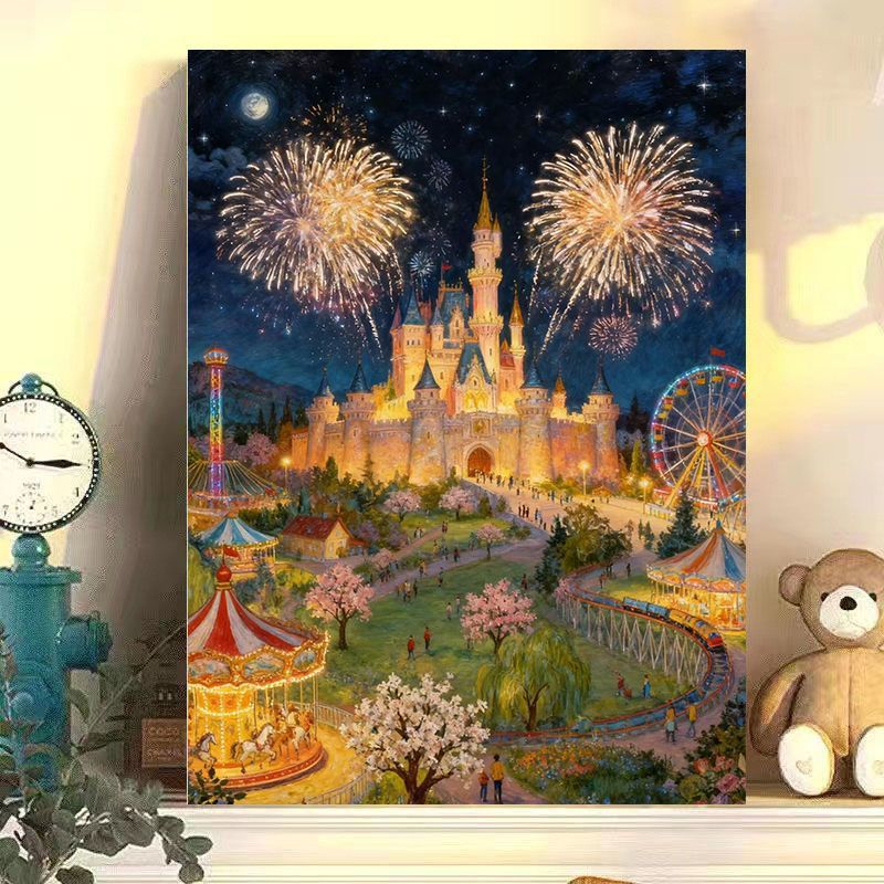 Fantasy Park Adventure Wall Art Bowlift