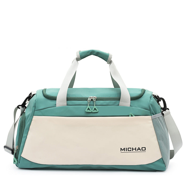 Sporty Travel Bag With Practical Compartments Bowlift