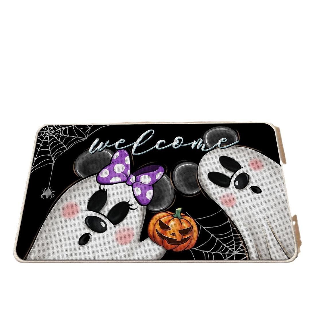 Halloween-Themed Decorative Floor Mat Bowlift