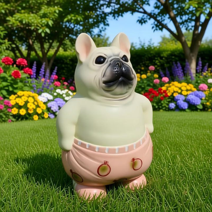 Funny Dog Figurine Bowlift