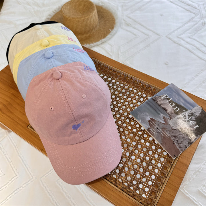 Women's Cute Embroidered Cap Bowlift