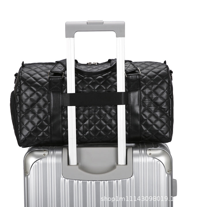 Quilted Gym & Travel Duffel Bag Bowlift