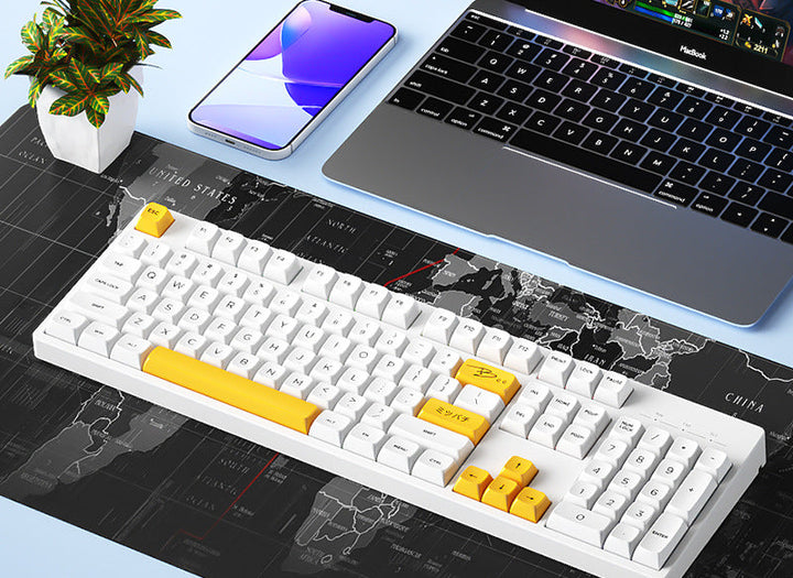 Wired Full-Size Mechanical Keyboard Bowlift