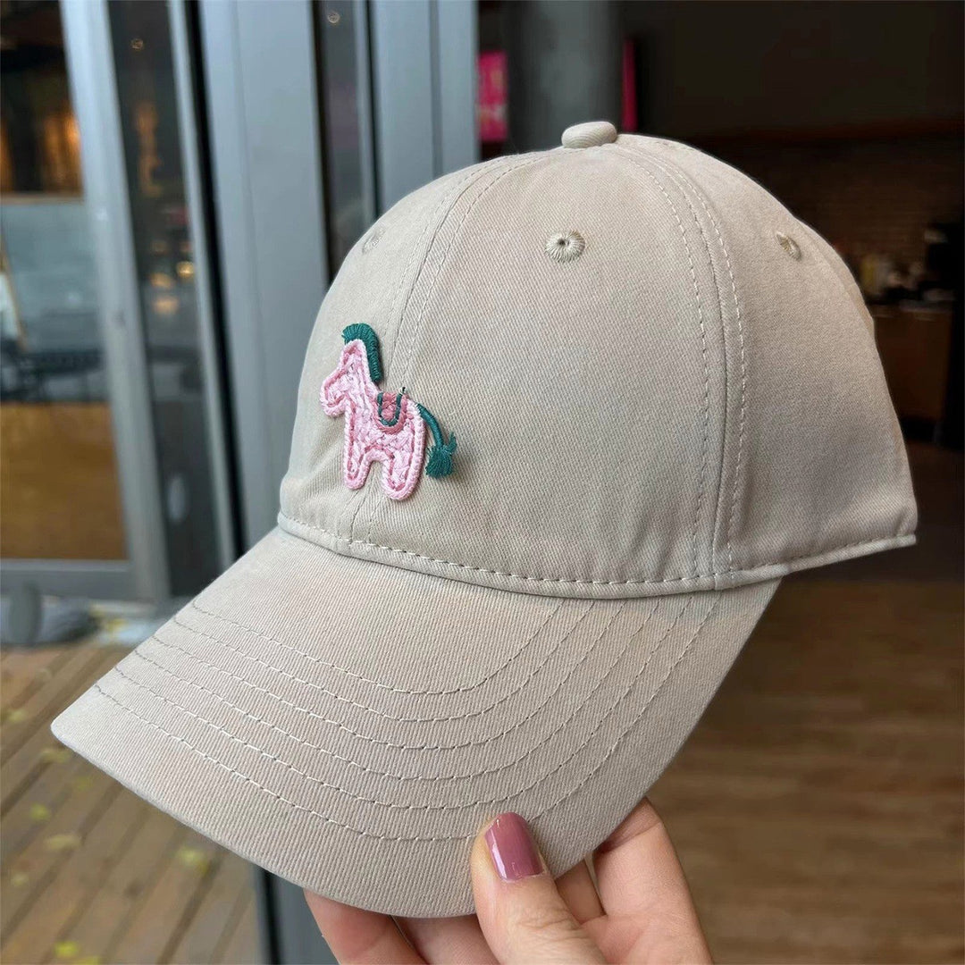 Women's Adjustable Embroidered Baseball Cap Bowlift