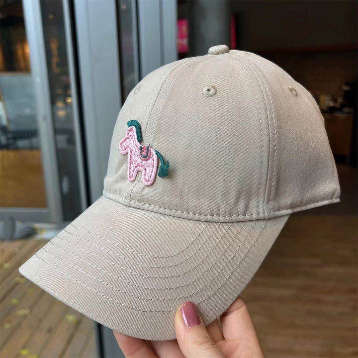 Women's Adjustable Embroidered Baseball Cap Bowlift