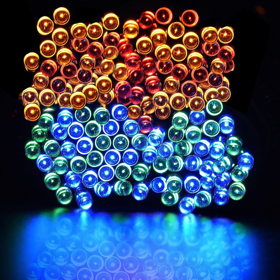 Globe LED String Lights With Waterproof Copper Wire And Textured Clear Bulbs Bowlift
